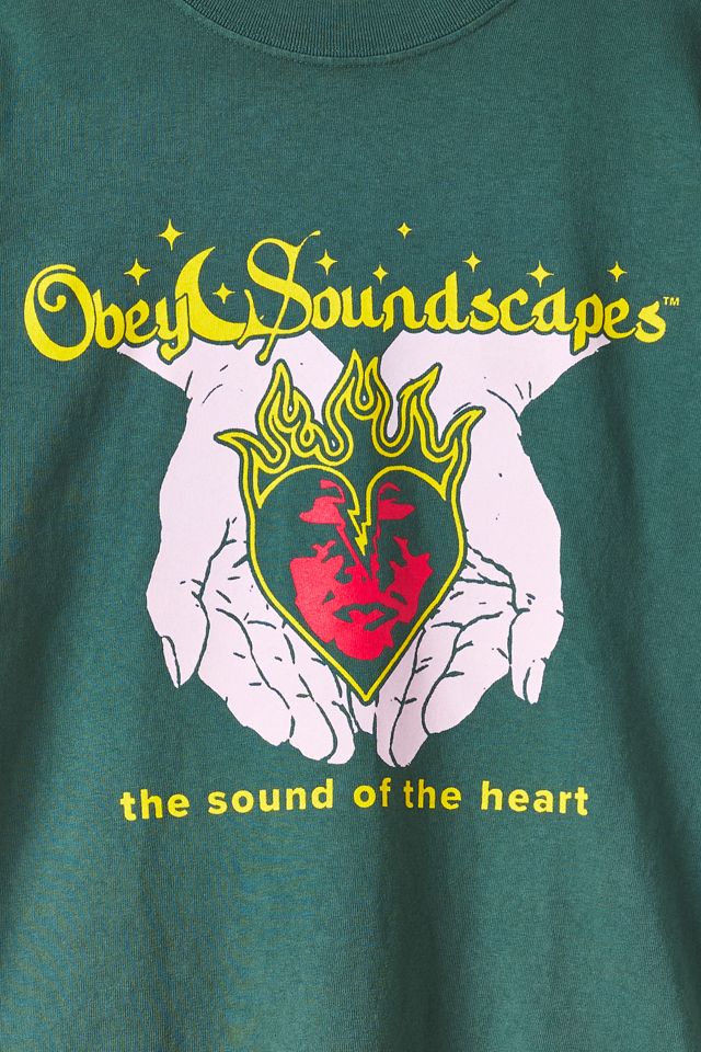 OBEY Soundscapes Graphic Long Sleeve Tee #1