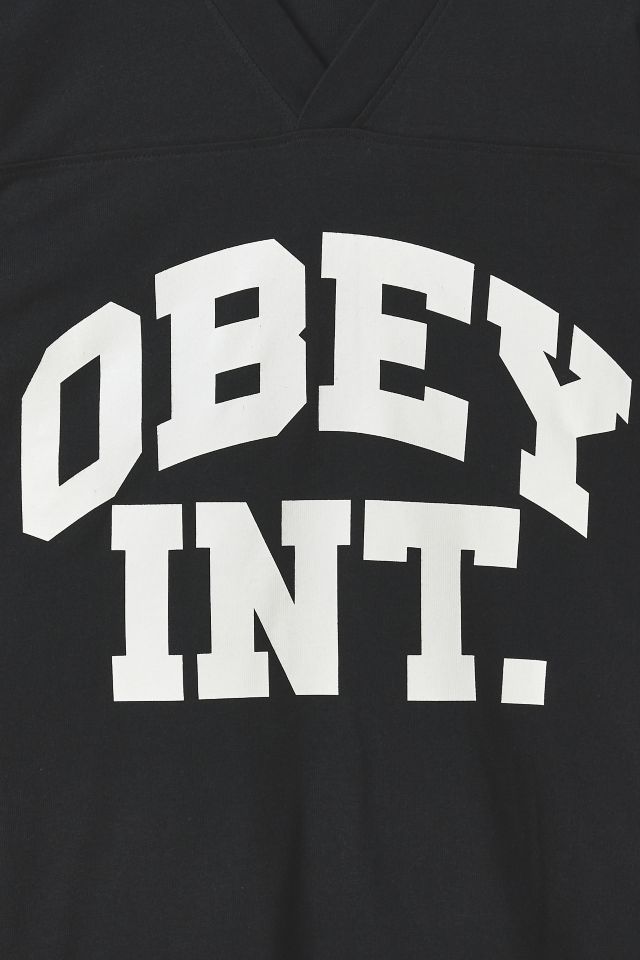 OBEY Football Jersey Long Sleeve Tee #1