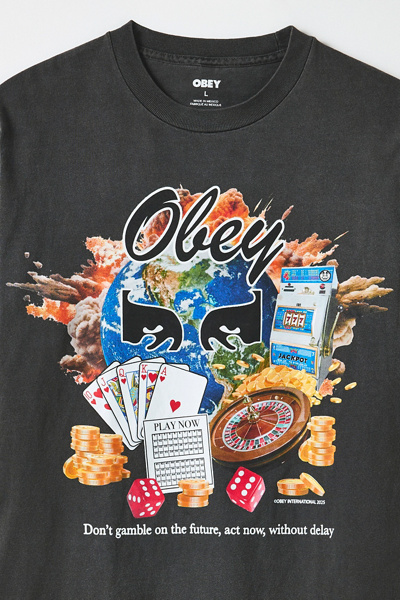 OBEY Act Now Graphic Tee