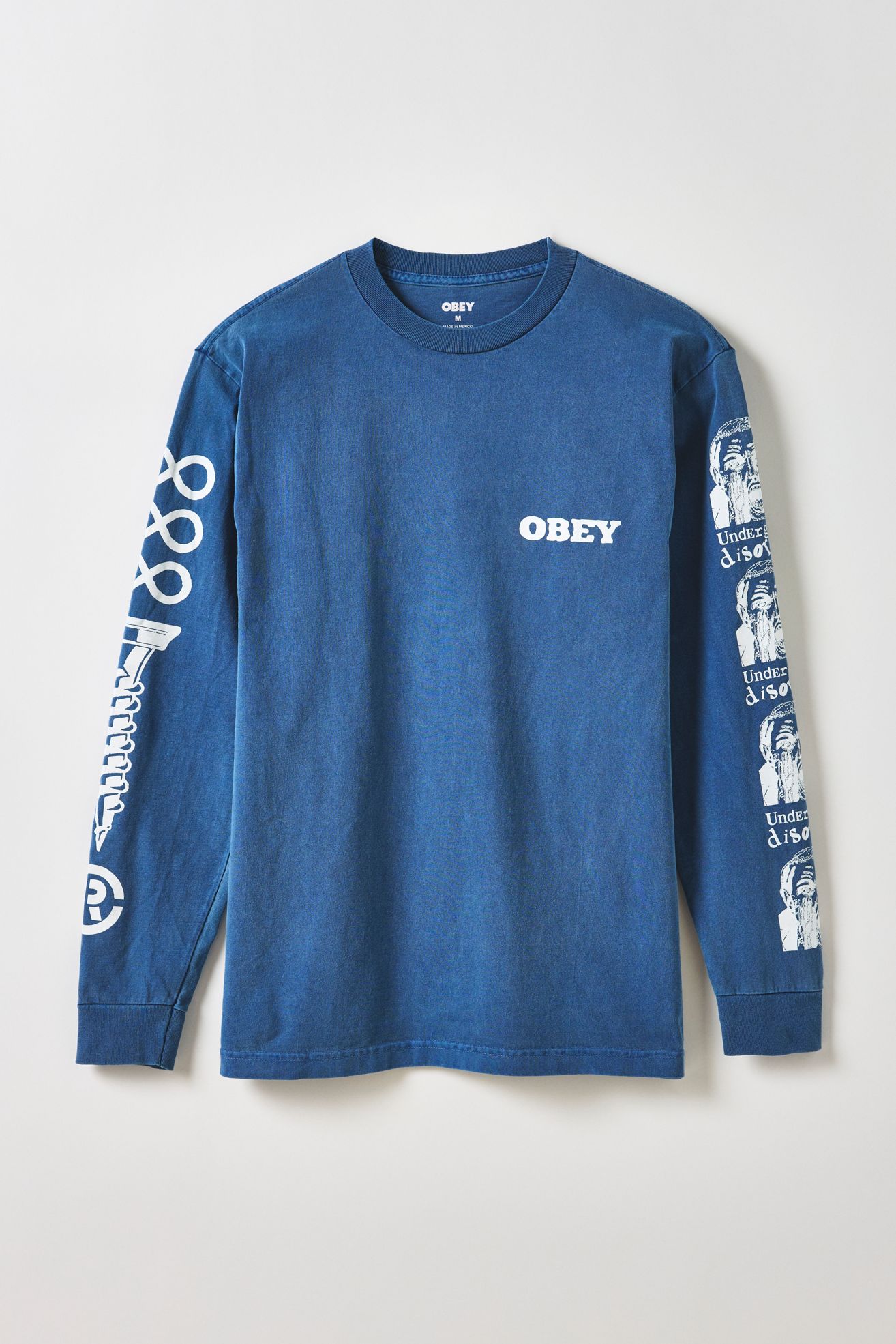 OBEY Underground Disorder Graphic Long Sleeve Tee