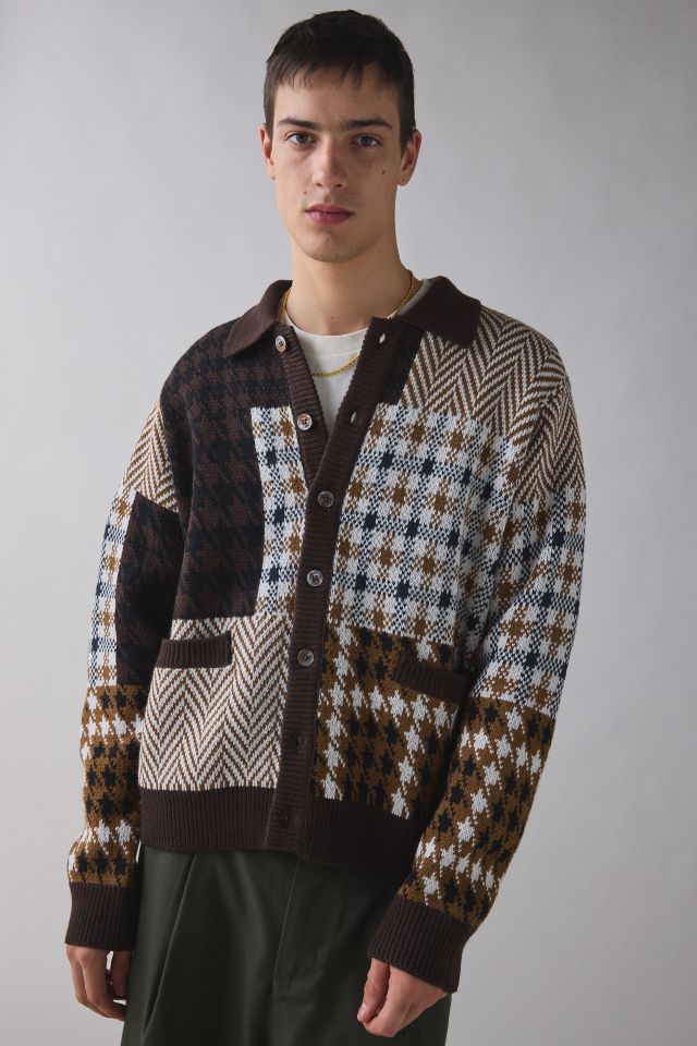 OBEY Patchwork Cardigan #1