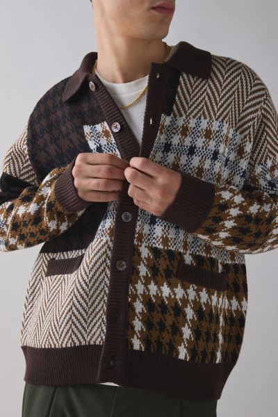 OBEY Patchwork Cardigan