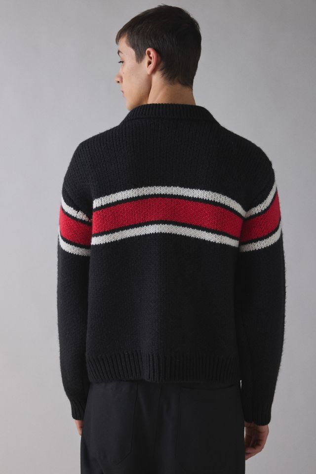 OBEY Bernard Zip-Up Sweater #1