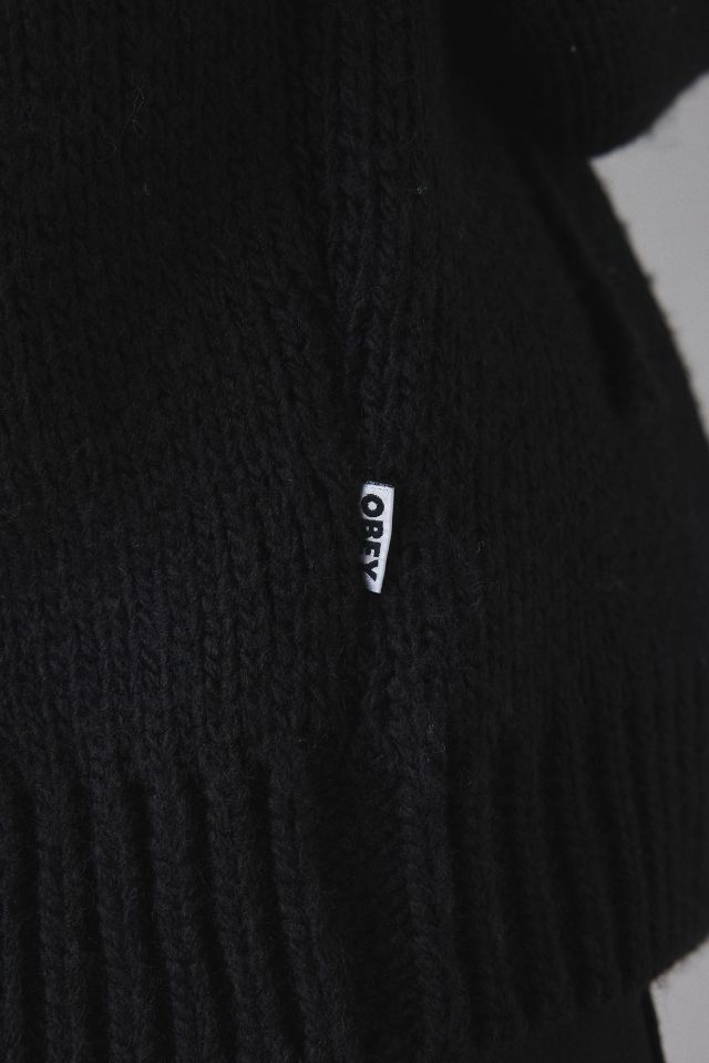 OBEY Bernard Zip-Up Sweater #3