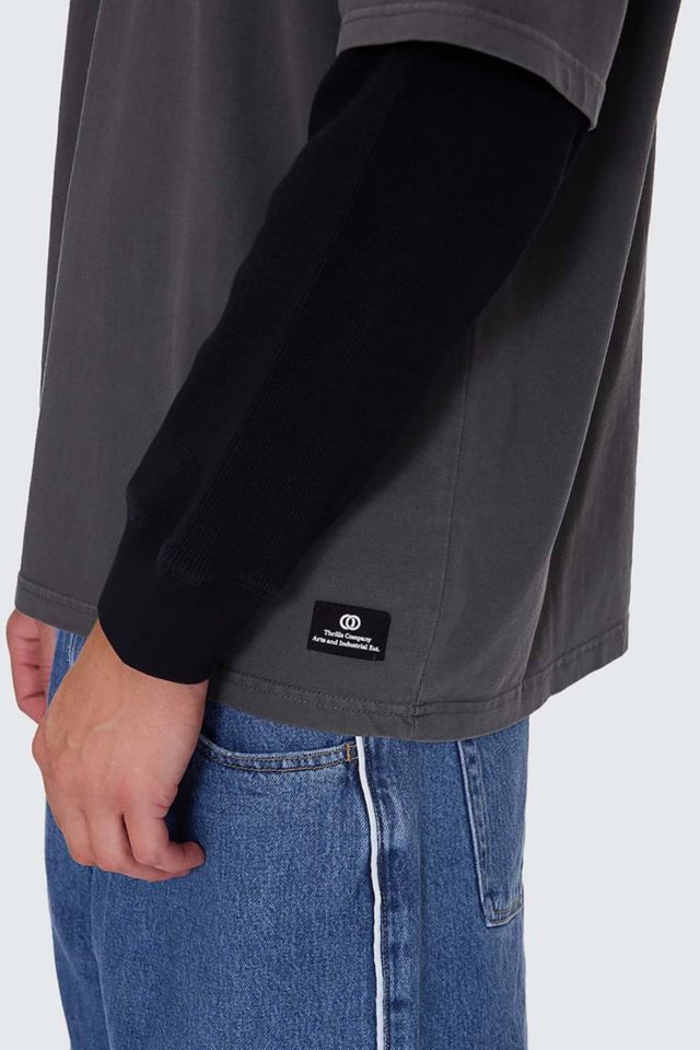 THRILLS Arts & Industrial Oversized Double Layer Tee #2