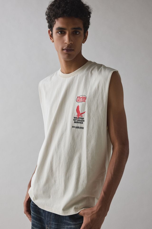 THRILLS Service Graphic Muscle Tee #1