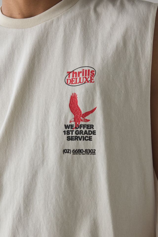 THRILLS Service Graphic Muscle Tee #3