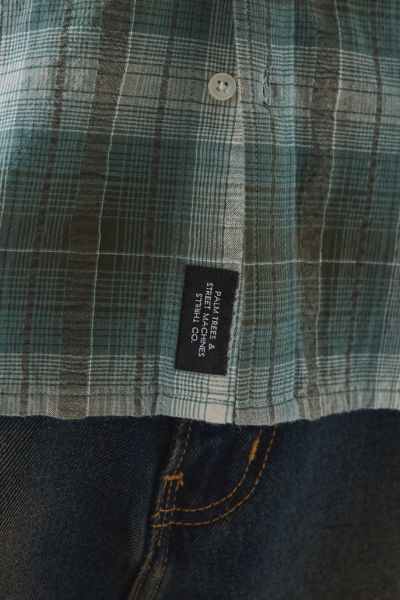 THRILLS Check Pattern Short Sleeve Shirt