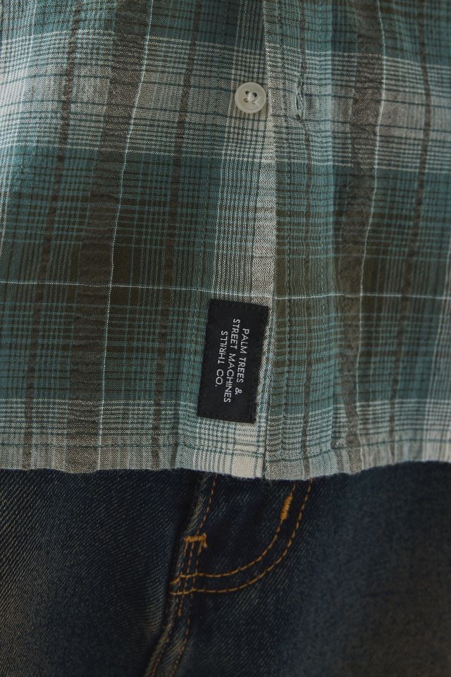 THRILLS Check Pattern Short Sleeve Shirt #4