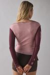 Romantic Fairy Graphic Boatneck Long Sleeve Raglan Baby Tee