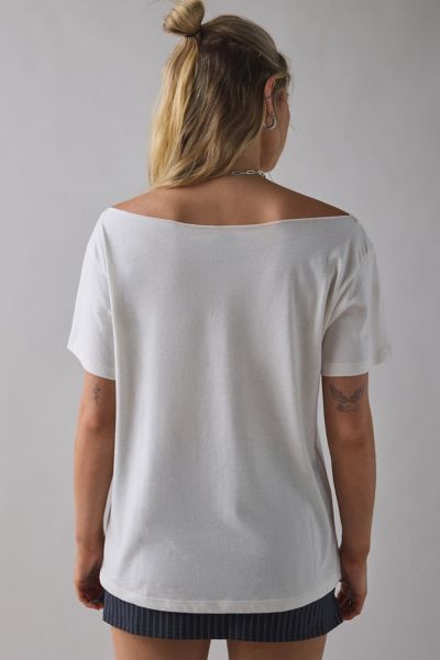 DAY Brooklyn Tigers Graphic Off-The-Shoulder Tee