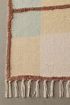 Plaid Woven Shaggy Tufted Rug