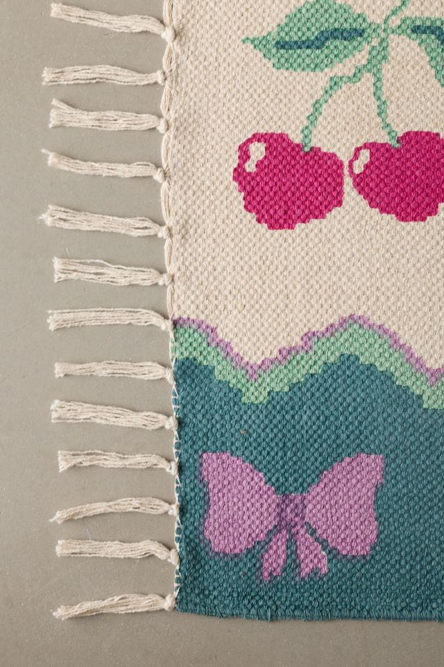 Teddy Bear Screen Printed Rug #2