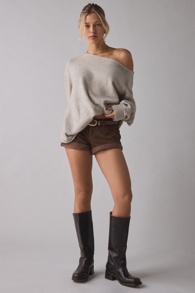 BDG Jenni Corduroy Low-Rise Micro Short #1