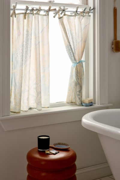 Melody Patchwork Patterned Café Curtain Set
