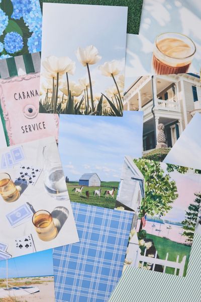 Preppy Collage Art Print Collage Kit
