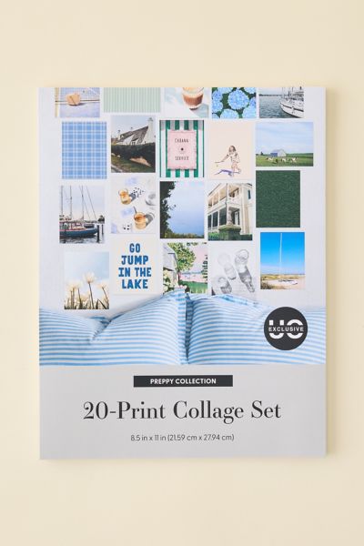Preppy Collage Art Print Collage Kit