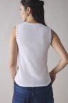 UO Teddi Studded Crop Tank Top