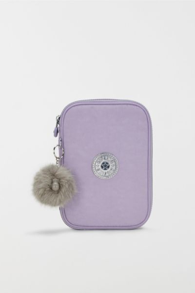 Kipling Metallic Organizer Case In Purple, Women's At Urban Outfitters