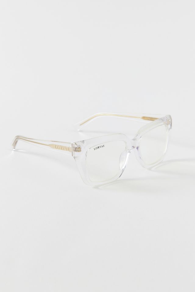 Lorvae Grace Crystal Clear Blue Light Glasses #1