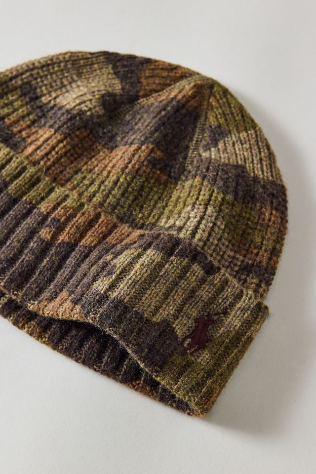 Polo Ralph Lauren Camo Wool Blend Beanie #1