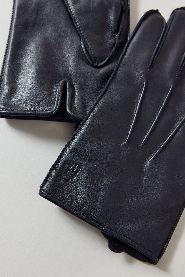 Polo Ralph Lauren Water-Repellent Faux Leather Glove #1