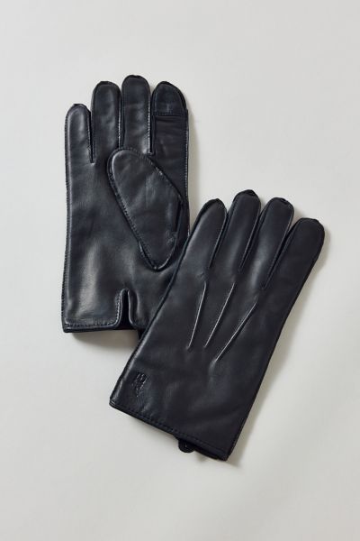 Polo Ralph Lauren Water-Repellent Faux Leather Glove