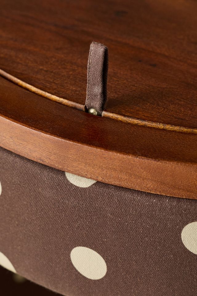 Jane Upholstered Vanity & Stool Set #4