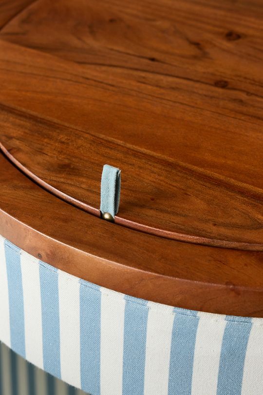 Jessie Gingham Floral Patterned Shower Curtain