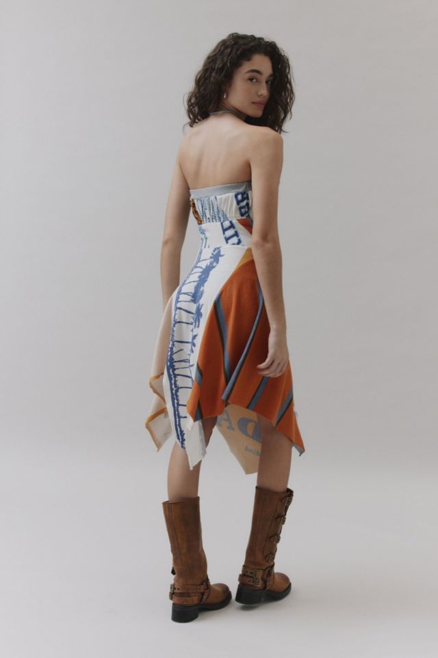 BDG Sadie Spliced Midi Dress #1