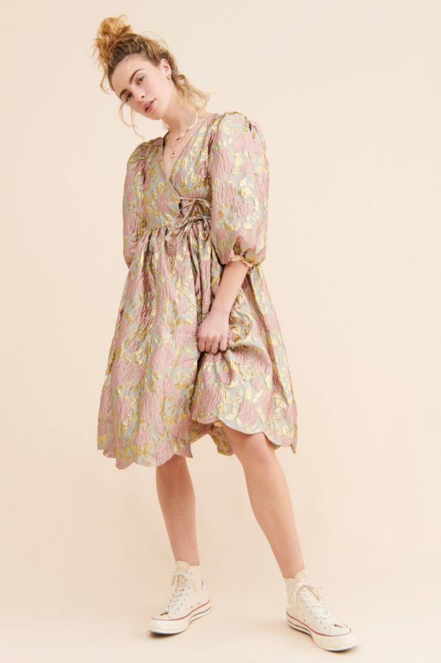 Sister Jane Floral Spectrum Wrap Dress #3