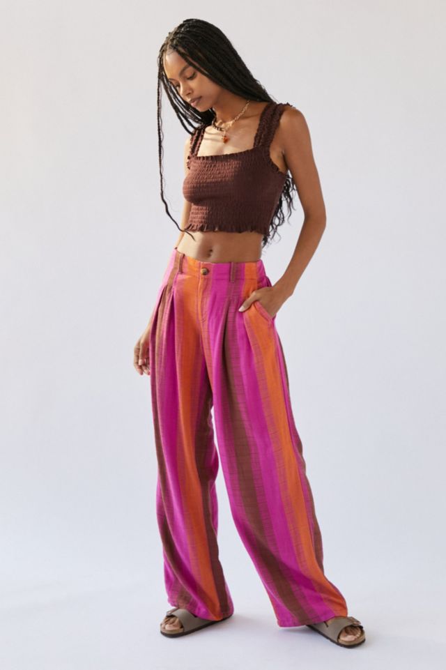 Martina Linen Mid-Rise Trousers #3