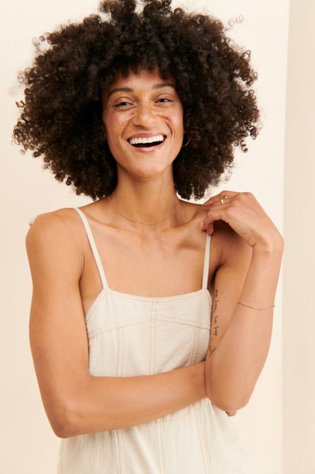 Harley Linen Backless Overall #2