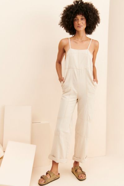Harley Linen Backless Overall