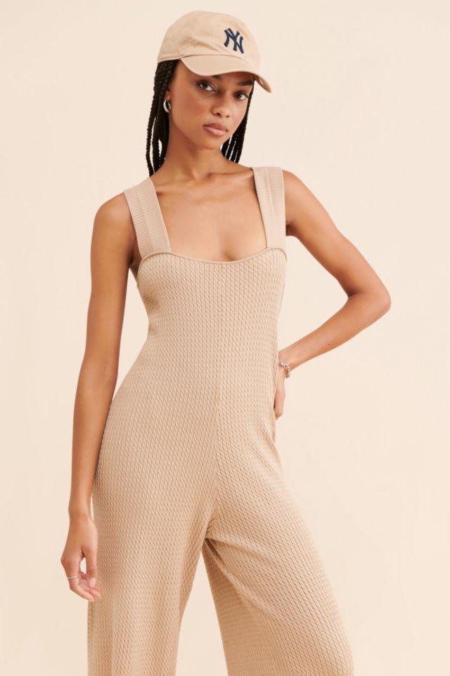 WeWoreWhat Knit Wide Leg Jumpsuit #3