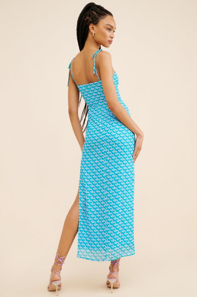 The Frolic Elia Stripe Maxi Dress #1