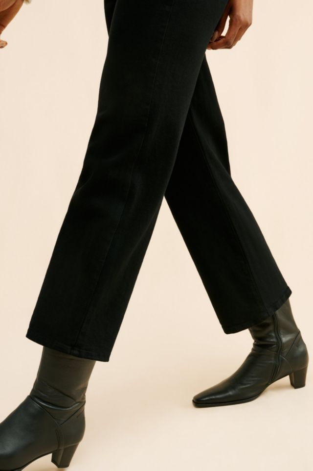 JUST BLACK DENIM Longer Length Trouser Leg Jeans #2