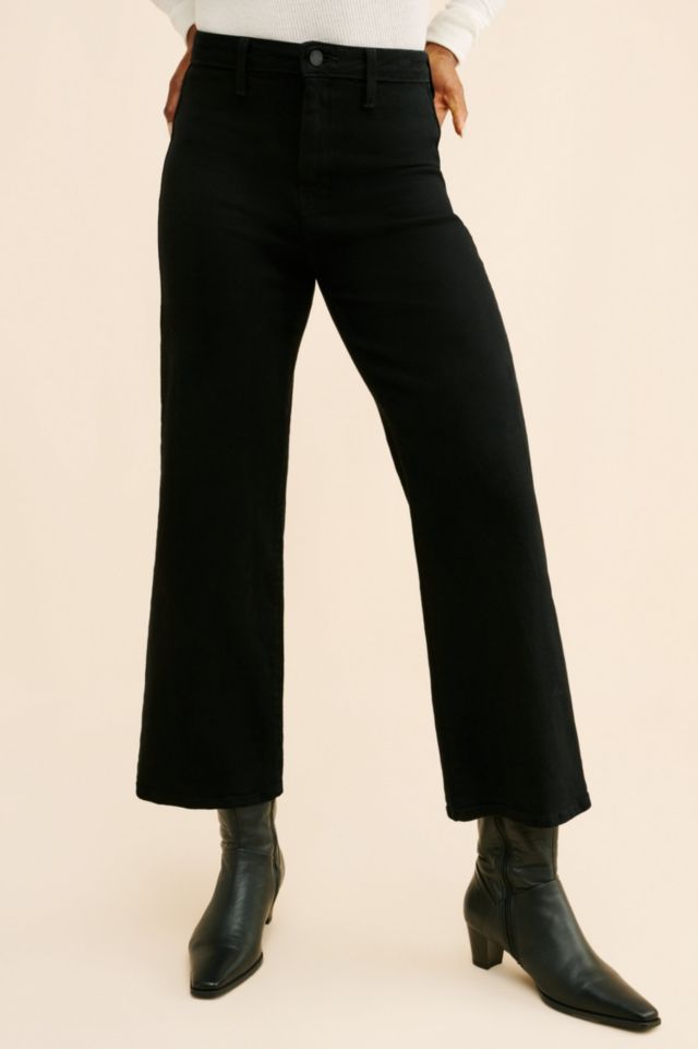 JUST BLACK DENIM Longer Length Trouser Leg Jeans #3