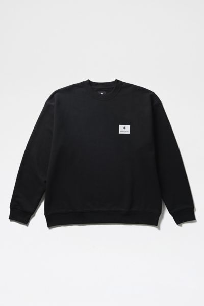Snow Peak New Square Logo Graphic Crew Neck Sweatshirt
