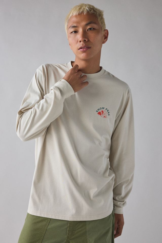Snow Peak Living With Nature Graphic Long Sleeve Tee #1