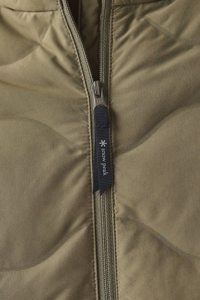 Snow Peak Thermo Control Pullover Quilted Short Sleeve Jacket