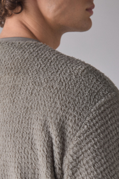 Snow Peak Wool Jacquard Long Sleeve Tee