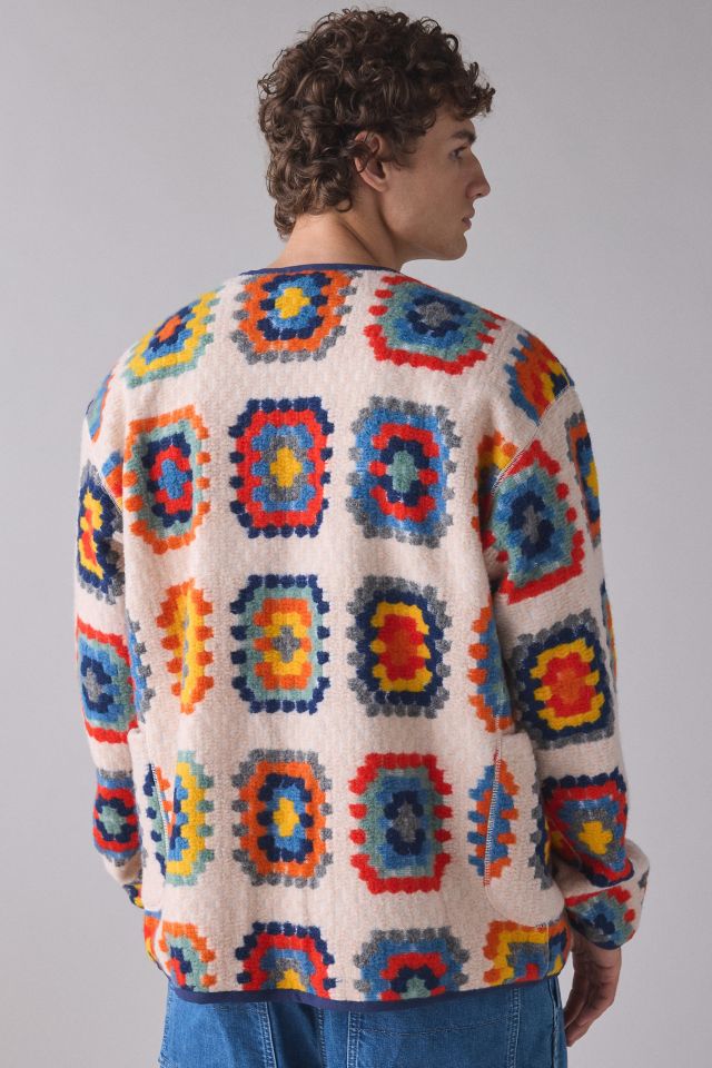 Snow Peak Wool Jacquard Cardigan #1