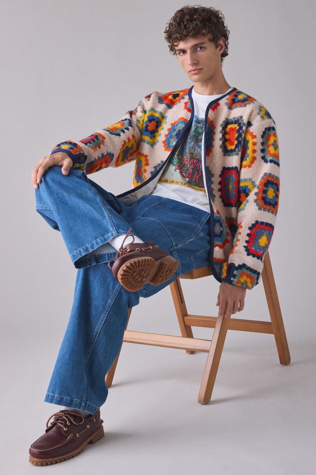 Snow Peak Wool Jacquard Cardigan #2