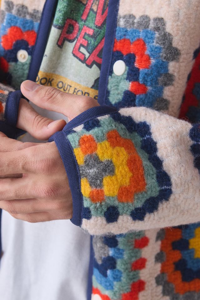 Snow Peak Wool Jacquard Cardigan #3