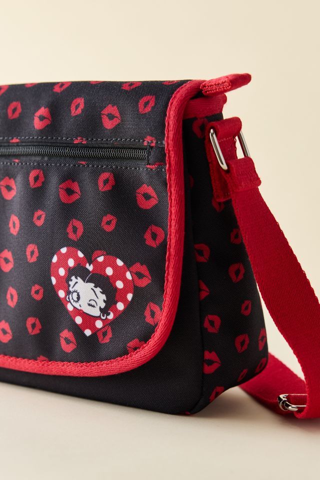 Betty Boop Mini Kisses Medium Messenger Bag #1
