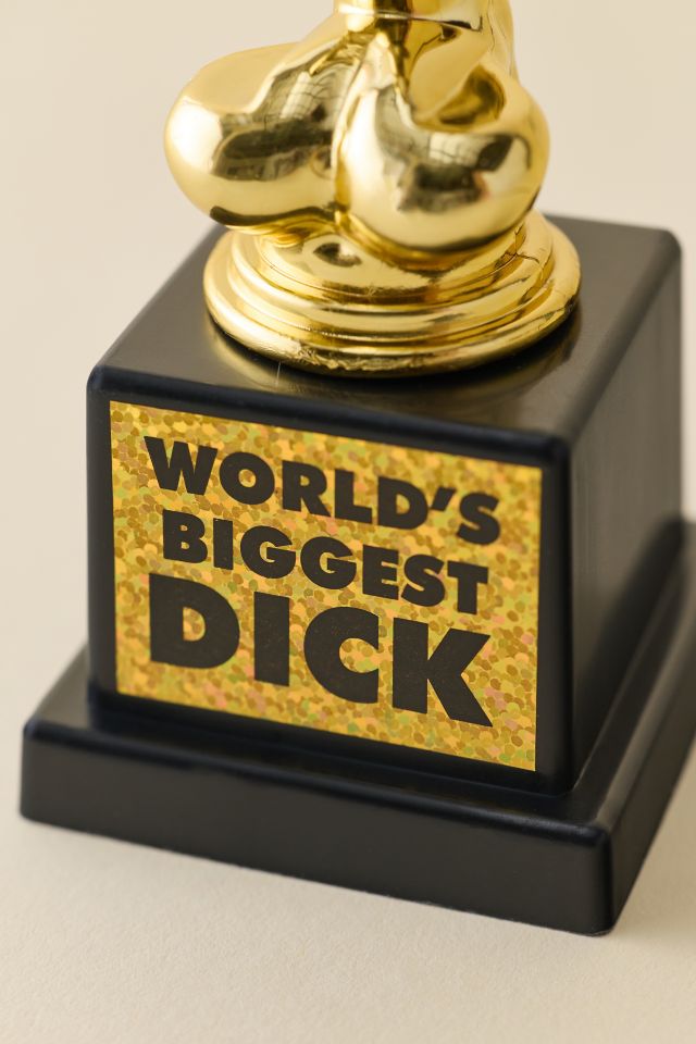 World’s Biggest D*ck Novelty Trophy #1