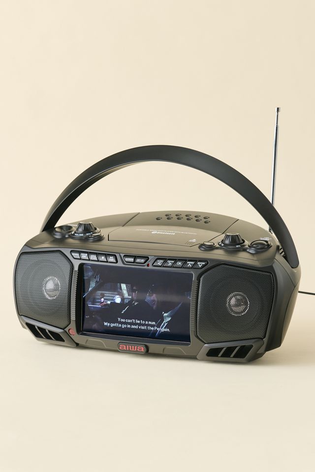 AIWA Portable Media Boombox | Urban Outfitters