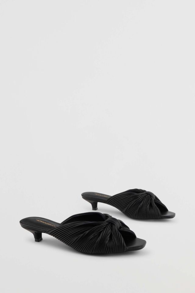 Intentionally Blank Curfew Leather Kitten Heel #1