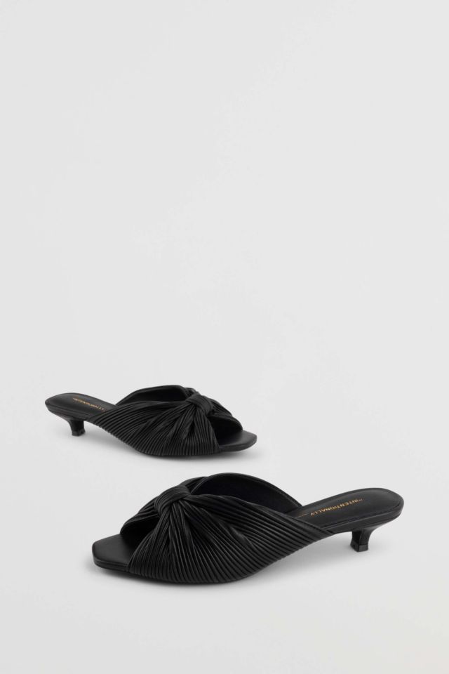 Intentionally Blank Curfew Leather Kitten Heel #3